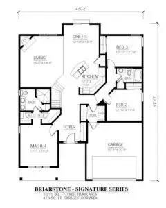 Briarstone Signature Series First Floor